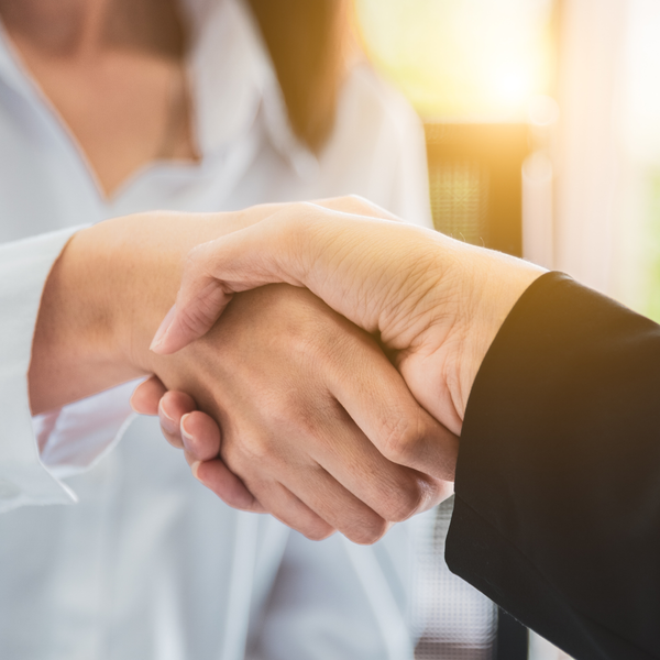 Shaking Hands  Business Partners   Outsourcing Services