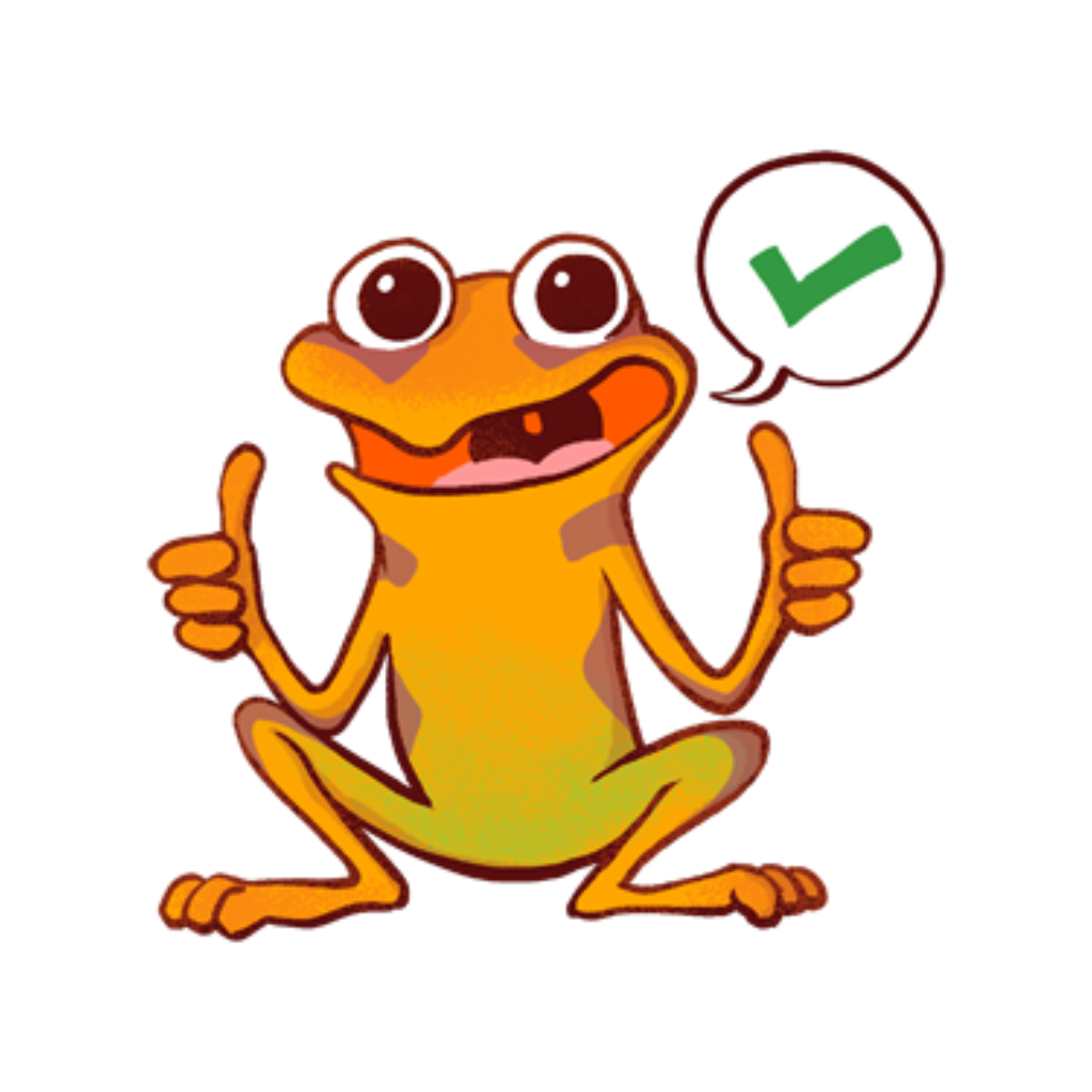 Orange Frog